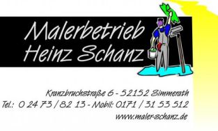 Malerbetrieb Heinz Schanz